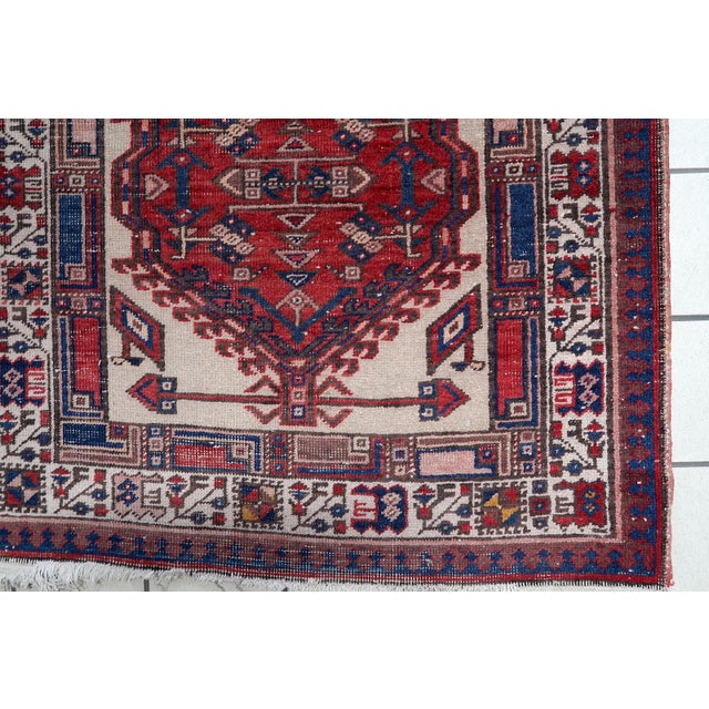1920s, Handmade Antique Persian Serab Runner 3.3' X 10.6' For Sale - Image 10 of 11