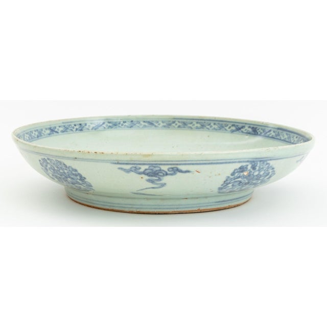 Chinese Blue & White Swatow Ware Bowl, 17th C. For Sale - Image 4 of 6