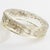 John Galliano Clear Acrylic Resin Bracelet Bangle with Newspaper Inclusions For Sale - Image 10 of 17