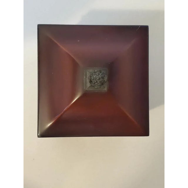 Thomas Chippendale Petite Wooden Musical Jewelry Box, Vintage For Sale - Image 4 of 7