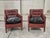 Club Chairs in Leather attributed to Otto Schultz, Sweden, 1940s, Set of 2 For Sale - Image 4 of 15