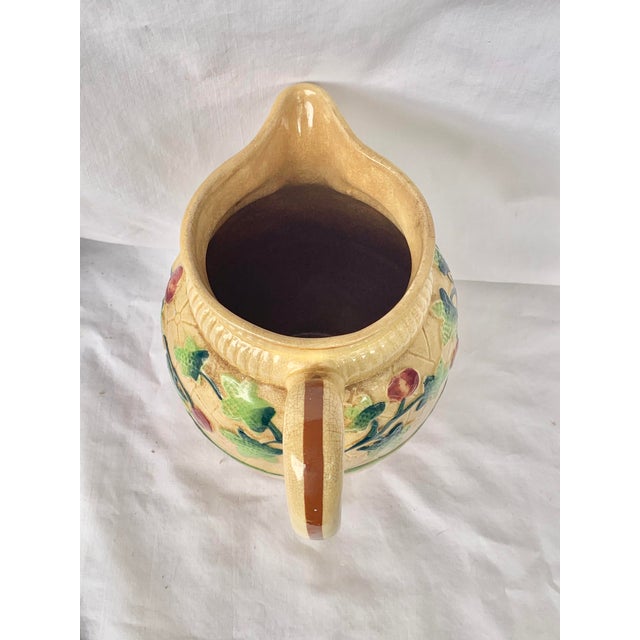 Vintage Ceramic Pitcher With Lid Chairish