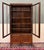 Antique English Jacobean Bookcase Bookshelf Cabinet Double Door Oak c.1930s For Sale - Image 15 of 17