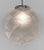 Silver French Art Deco Pendant Light by Degue 1930 France - 2 Available For Sale - Image 8 of 14