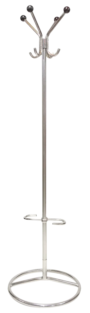 Bauhaus Style Chrome Tubular Coat Rack by Hynek Gottwald, 1940s
