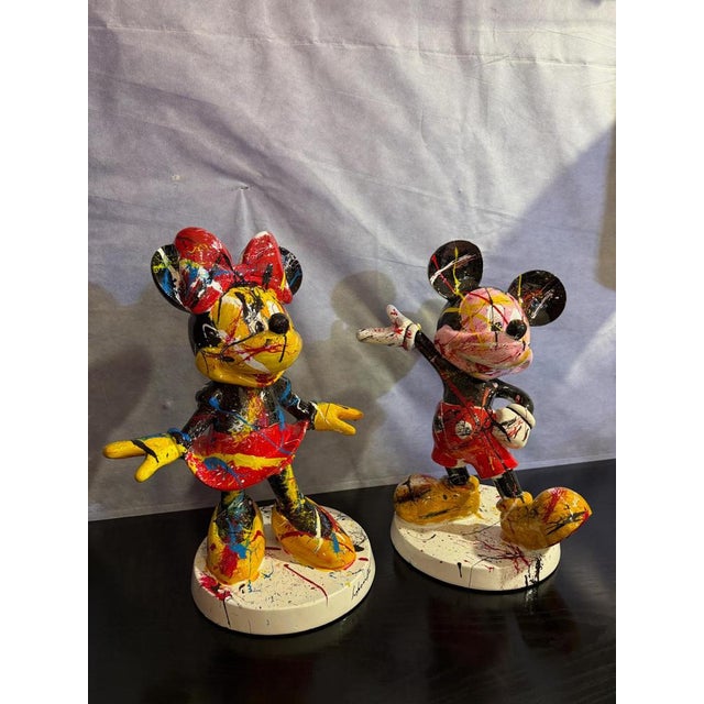 Silvio Formichetti, Minnie Mouse, 21st Century, Epoxy Resin For Sale - Image 14 of 15