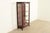 Berkey & Gay Berkey & Gay Antique Victorian Carved Oak Curved Glass Bookcase or Display Cabinet, Circa 1900 For Sale - Image 4 of 13
