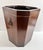 1970s Vintage Mahogany Wood Wastebasket With Brass Lion Head Ring Pulls For Sale - Image 5 of 11
