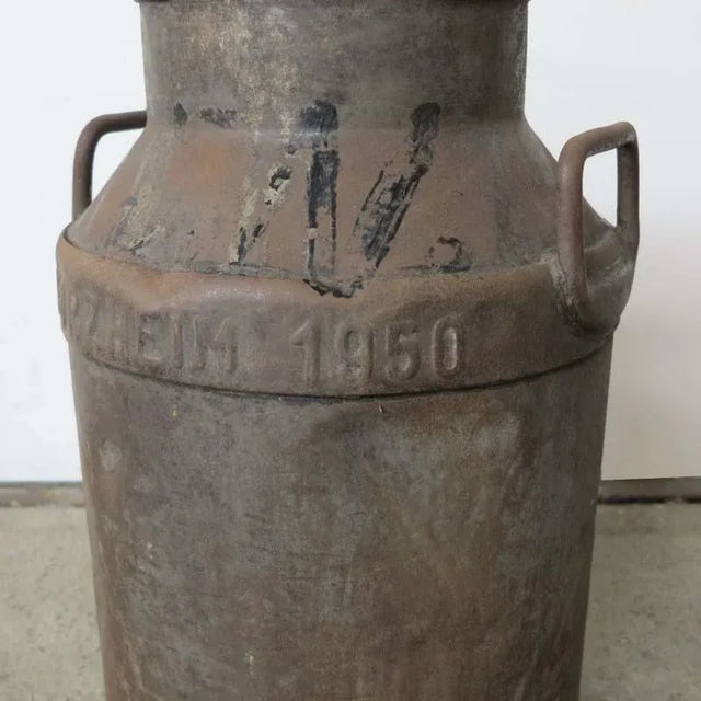 1950s Milk Canister from Milchversorgung Pforzheim, 1950s For Sale - Image 5 of 10