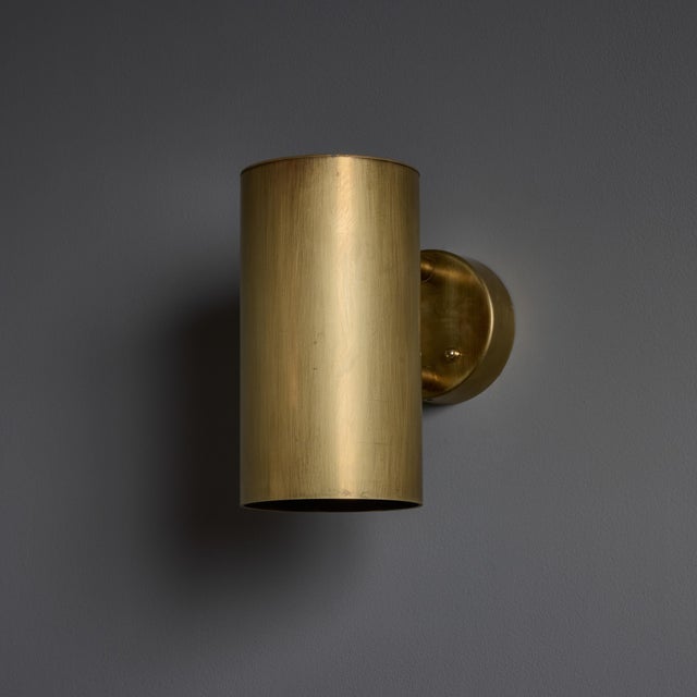 Hans-Agne Jakobsson C 627/110 'Rulle' Raw Brass Outdoor Sconces - a Pair For Sale In Los Angeles - Image 6 of 17