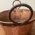 French Antique Hand Hammered Copper Jam Pot/Primitive Cauldron With Iron Handles For Sale - Image 3 of 12