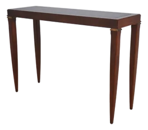 Hickory Chair Co Mahogany Directorie Sofa Hall Table