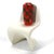 Red Oversize West German "Fat Lava" Vase For Sale - Image 8 of 8
