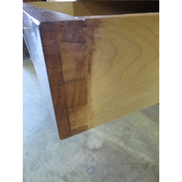 Wood Directoire Style Oak & Iron Writing Desk For Sale - Image 7 of 10