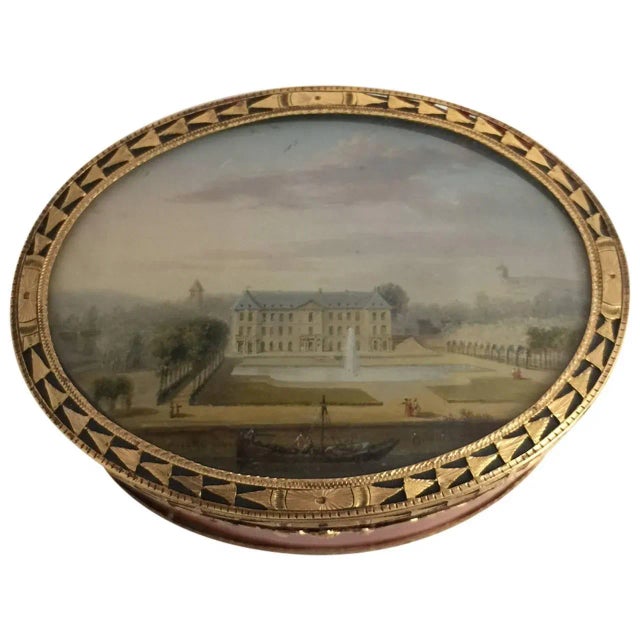 18th Century Louis XV Gold-Mounted Lacquer Snuff Box For Sale - Image 9 of 9