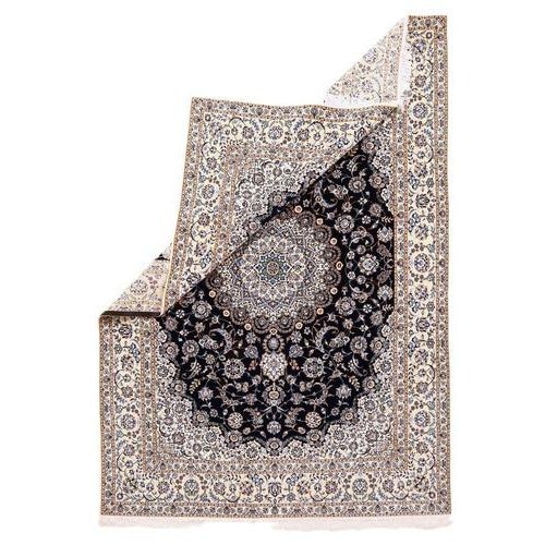 Hand-knotted Nain Oriental Rug | Knot density: 925,000/m² | Material: Wool & Silk | Size: 363 x 260 cm | Condition: New |...