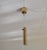 Gold Danish Mid-Century Modern Brass Counterweight Pendant in the Style of Paavo Tynell, 1950s For Sale - Image 8 of 10