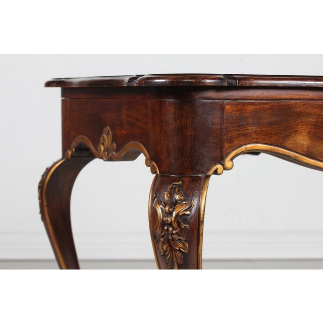 1930s Rococo Tile Top Side Table by Herman A. Kähler, 1930s For Sale - Image 5 of 18