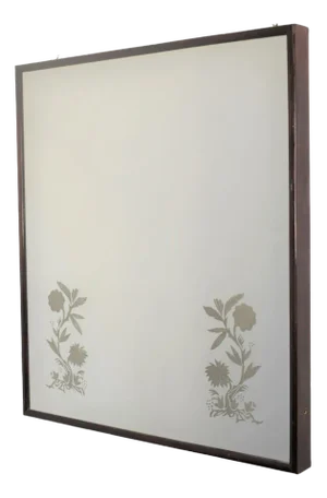 Mirror with Wooden Frame, Italy, 1950s