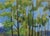 Realism Original Spring Landscape Oil Painting, Ukrainian Soviet Art (1978) 55-77 For Sale - Image 3 of 6