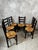 Vintage Chairs in Solid Wood, 1960, Set of 6 For Sale - Image 10 of 15