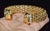 Rare Vintage Fope 1.00ct Natural Diamond Flex'it 18k Gold Open Cuff Bangle Bracelet For Sale - Image 4 of 13