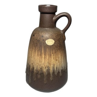Fat Lava Vase from Wörmser Keramik, West Germany, 1970s For Sale
