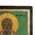 Antique 19th Century Egg Tempera Gilded Greek Orthodox Icon Saint Modestus 1800 For Sale - Image 4 of 12