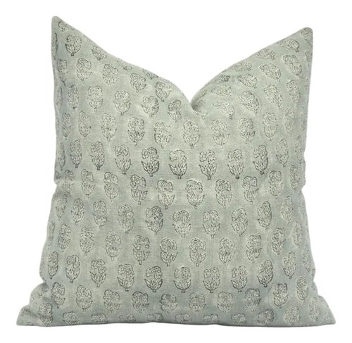 Handmade Block Print Cushion Cover 26x26 Inch Super Star