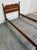 Vintage Twin Size Federal Style Empire Style American Tiger Maple Bed For Sale In Kansas City - Image 6 of 10