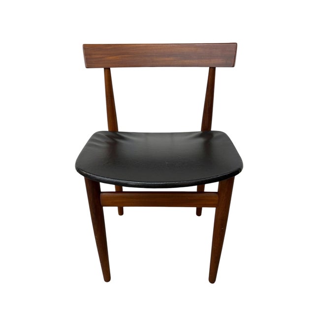 Hans Olsen Mid-Century Danish Modern Hans Olsen Roundette Teak Nesting Chairs - Set of 5 For Sale - Image 4 of 7