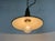 Industrial Blue Enamel Military Pendant Lamp with Cast Aluminium Top, 1960s For Sale - Image 10 of 18
