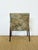 1960s Vintage Lounge Chair in Dark Wood and Floral Patterned Fabric, 1960s For Sale - Image 5 of 14