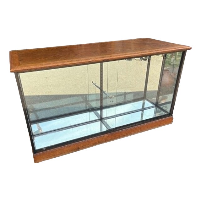 Commercial Bank Counter, 1950s For Sale
