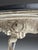 French Side Table in Hand-Carved Wood with Marble Top For Sale - Image 6 of 18