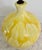 1960s Large Midcentury Yellow Drip Glaze Table Lamp For Sale In Miami - Image 6 of 6
