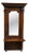 Wall Hanging Cloakroom Mirror with Shelf For Sale