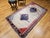 Vintage Persian Gabbeh Tribal Rug, Hand-Knotted Wool, Minimalist Diamond Design, Ivory & Gray, 4x7 For Sale - Image 14 of 15