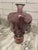 Art Deco 1980s Vidrios San Miguel Spain Recycled Amethyst Art Glass Decanter For Sale - Image 3 of 4