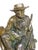 Antique Resting Farmer Sculpture on Base 16.5"h X 8"w For Sale In Greenville, SC - Image 6 of 10