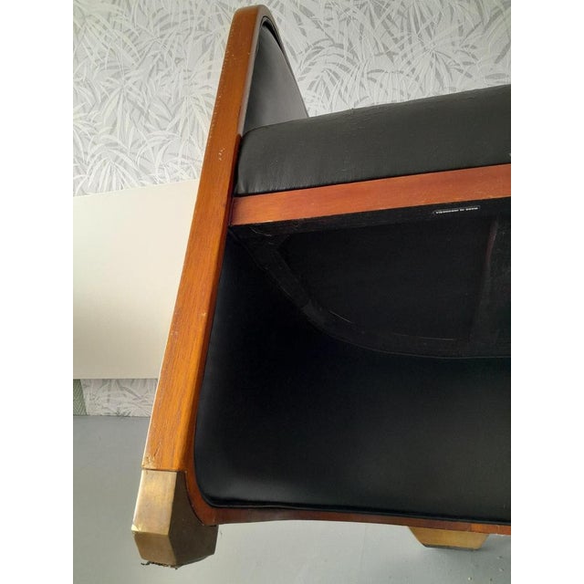 Metal Art Deco Club Sofa from Studio Globe Wernicke, 1940s For Sale - Image 7 of 18