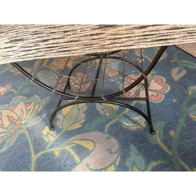 1960s Mid-Century Modern Vanity Seat For Sale - Image 11 of 11