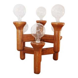 Vintage Modeline Attributed Cactus Hanging Lamp For Sale