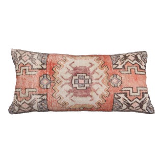 Over Size Decorative Handwoven Rug Pillow Cover -16'' X 32'' For Sale