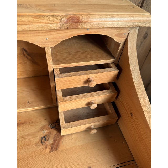 English-Style Tiered Desk, 1920s For Sale - Image 12 of 14