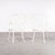 French Garden Chairs with Perforated Seats, 1960s, Set of 2 For Sale - Image 6 of 11
