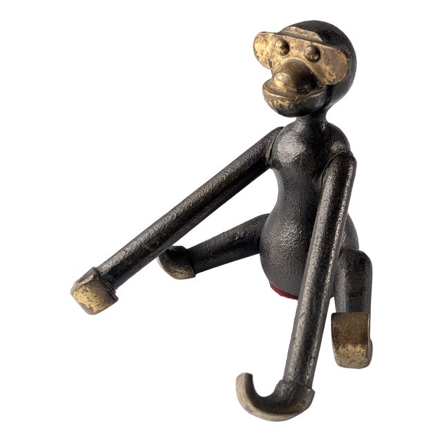 Kay Bojesen, Monkey, 1950s, Bronze For Sale