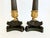 Bronze 19th C French Charles X Gilt & Patinated Bronze Candlesticks - A Pair For Sale - Image 8 of 14