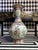 Pair of monumental (approx. 3 Ft) Chinese porcelain floor vases with cobalt blue ground and hand-painted figural...