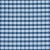 Sample - Schumacher Ingrid Silk Check Fabric in Blue For Sale